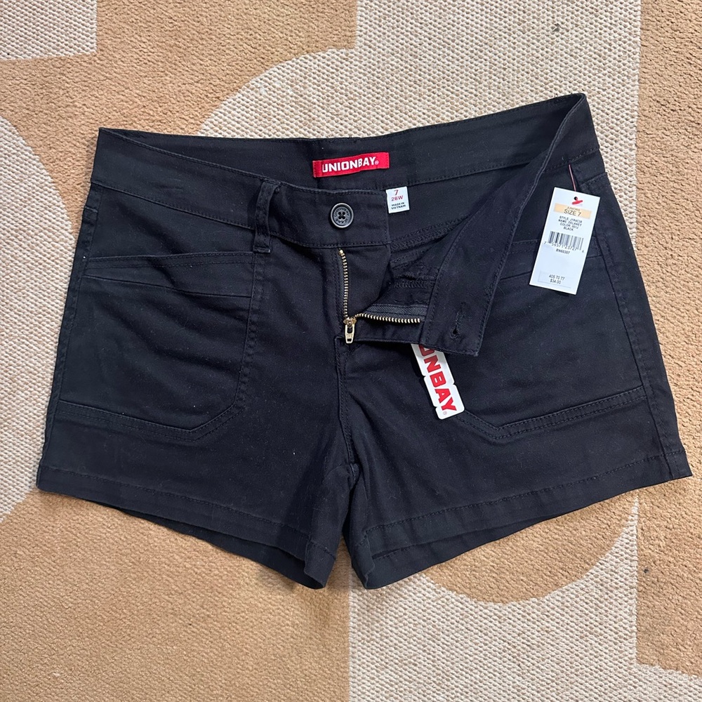 UNIONBAY Black Shorts